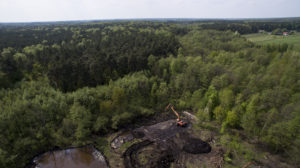 Staw rekreacyjny na działce-DŁUGIE-RAMIE