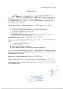 PRACE BUDOWLANE ZALEW W ŻYRARDOWIE - AMAT